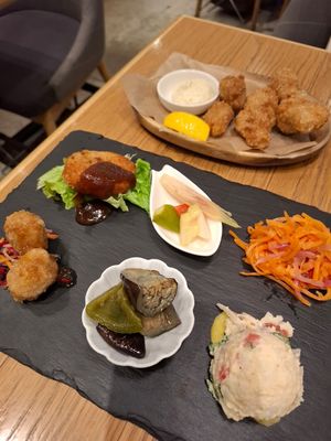 Healthy plate vegan at Chaya Macrobiotics - Hibiya in Tokyo