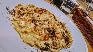 Pasta at Chaya Macrobiotics - Hibiya in Tokyo