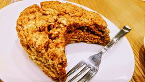 Scone at Chaya Macrobiotics - Hibiya in Tokyo