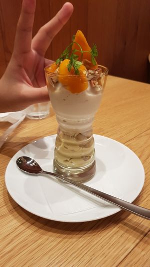 vegan parfait at Chaya Macrobiotics - Hibiya in Tokyo