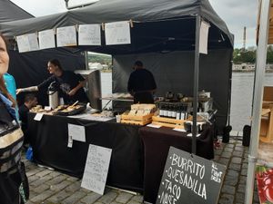 Bistro stand, Prague at Unrest Foods in Nymburk