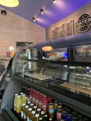 Inside  at Yates Coffee Bar in Victoria