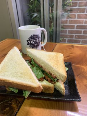 Blt   at Yates Coffee Bar in Victoria
