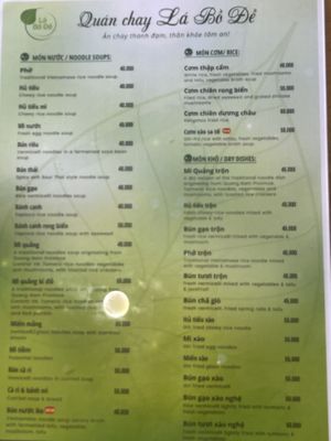   at La Bo De in Ho Chi Minh City