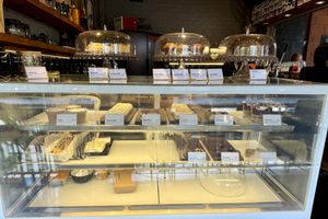 Bakery case  at Schauberger in Ubud