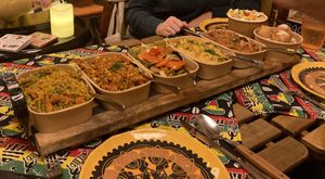 Deelmenu 3 personen, volledig vegan  at Klein Afrika in Dordrecht