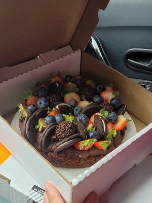 Brownie at Divinas Tetas in Curitiba