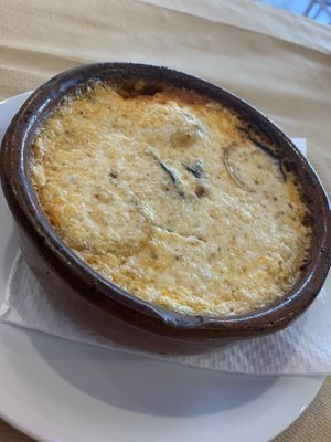 Vegan Moussaka   at San Allote in Rhodes