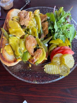 Social-Licious Philly sandwich at The Social Vegan - SV Lounge - Maybe closed in Tallahassee