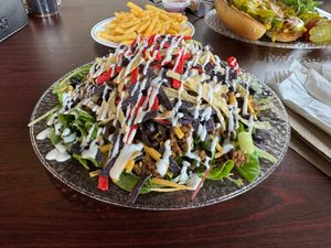 Taco salad at The Social Vegan - SV Lounge - Maybe closed in Tallahassee