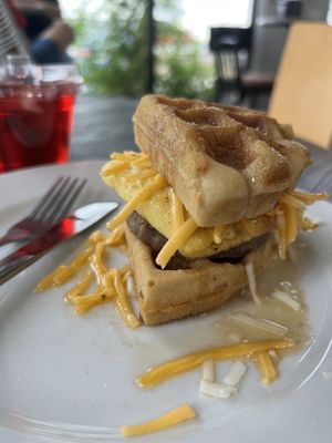 Big Breakfast Sandwichh  at Sunflour Cafe & Collective in Wichita