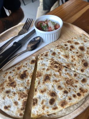  Beef quesadilla   at Oon Jai Marketplace in Vientiane