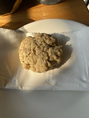 Oat lemon cookie  at Oon Jai Marketplace in Vientiane