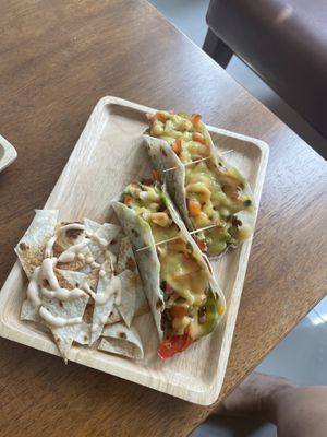 Tacos  at Oon Jai Marketplace in Vientiane