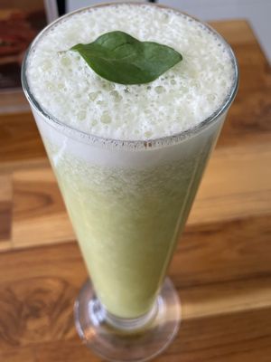 Mint pineapple refresher, 35,000 kip (or available in some of the combos)  at Oon Jai Marketplace in Vientiane