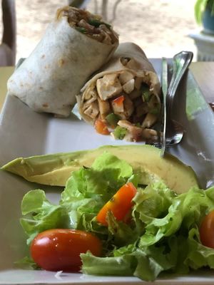 Breakfast Wrap at Seaflower Bungalows in Koh Phangan