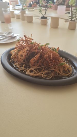 Bracken pasta, their signature dish at ARP - 아르프 in Busan