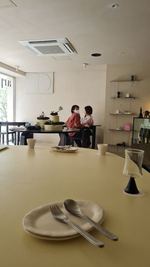 Inside view, only three tables so reservation recommended at ARP - 아르프 in Busan