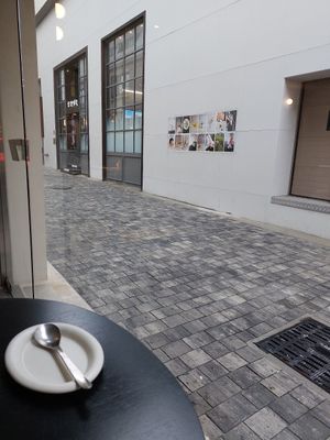 View of the street from inside at ARP - 아르프 in Busan