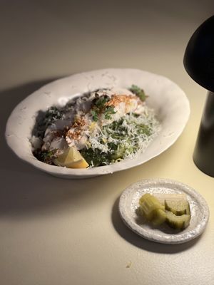 Scallop mushroom pasta dish  at ARP - 아르프 in Busan