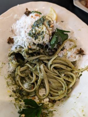 Pesto pasta at ARP - 아르프 in Busan