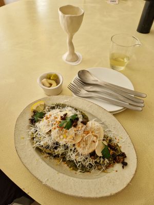 참나물 pasta at ARP - 아르프 in Busan