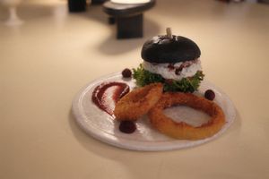 Vegan Black Burger  at ARP - 아르프 in Busan