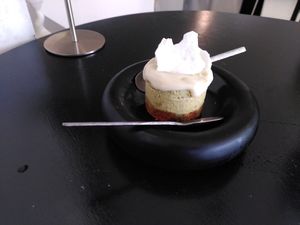 Pistachio mousse at ARP - 아르프 in Busan