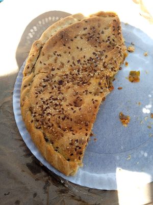 Empanada vegana at La Boca Comida Para Llevar in Santiago De Compostela