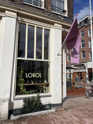 Outside  at LOKOL in Amsterdam