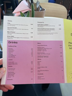 Menu   at LOKOL in Amsterdam
