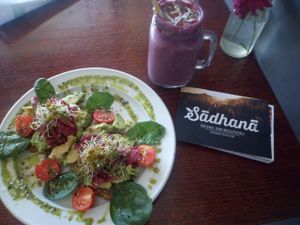 Raw vegan heaven at Sadhana Kitchen in Enmore