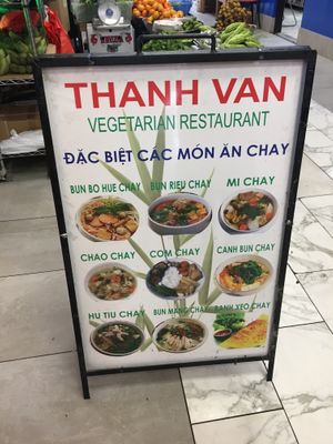 Sign at Dieu Huong in Falls Church