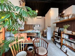 inside the shop at mobile in Tsuruta