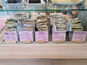 Sandwiches at KoRo Café in Berlin