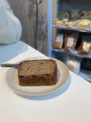 Schoko Bananen Brot    at KoRo Café in Berlin