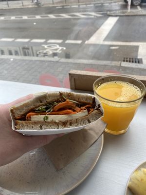   at KoRo Café in Berlin