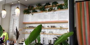 Cafe at Spa Espace Nomad in Montreal