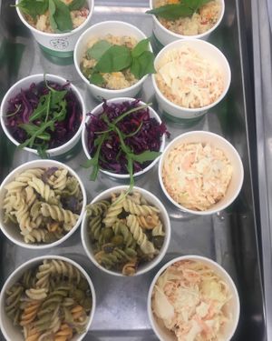 Salads.  at Lamingtons in Biggar