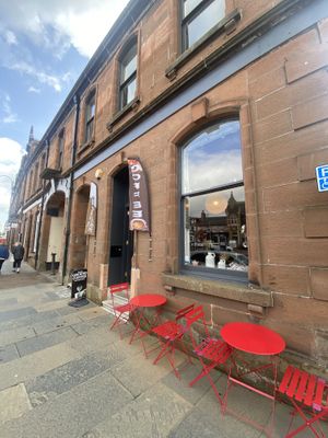 Outside   at Lamingtons in Biggar