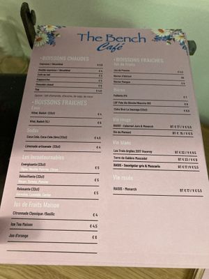  at The Bench Café in Paris