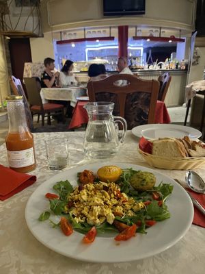  Vegan plate  at PiranArt Restaurant & Gelateria & Caffeteria in Piran