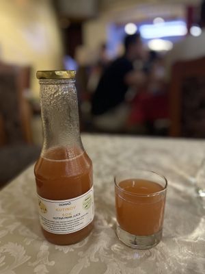 Homemade pear juice   at PiranArt Restaurant & Gelateria & Caffeteria in Piran