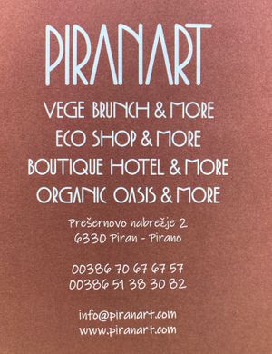   at PiranArt Restaurant & Gelateria & Caffeteria in Piran