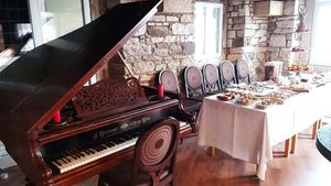 Everyday during breakfast we surprise you with a piano concert. at PiranArt Restaurant & Gelateria & Caffeteria in Piran