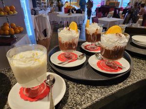 Hot chocolate at PiranArt Restaurant & Gelateria & Caffeteria in Piran