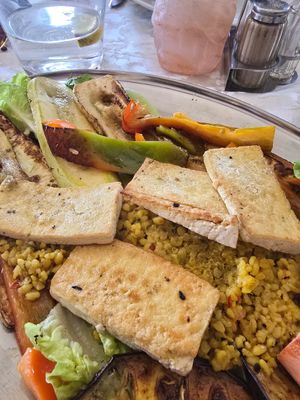 vegan Grill (1 person) at PiranArt Restaurant & Gelateria & Caffeteria in Piran
