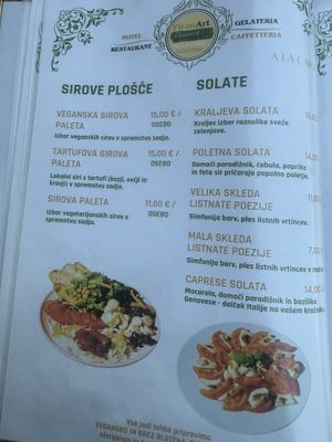   at PiranArt Restaurant & Gelateria & Caffeteria in Piran