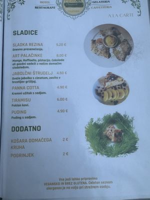   at PiranArt Restaurant & Gelateria & Caffeteria in Piran