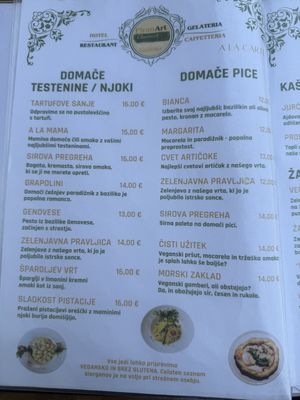   at PiranArt Restaurant & Gelateria & Caffeteria in Piran